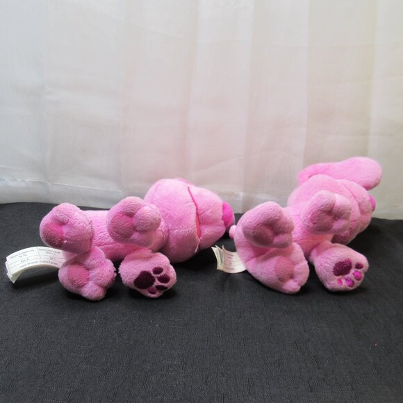 Nickelodeon Blue's Clues Magenta 7" Pink Dog Plush Stuffed Animals Toy Lot of 2 - Picture 11 of 16